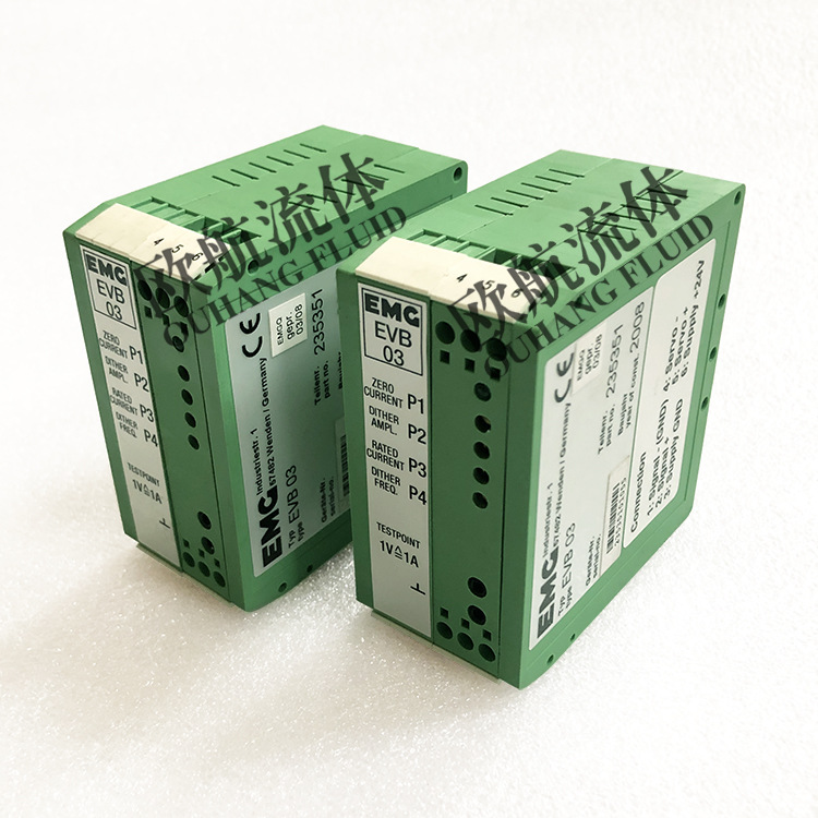 德国原装EMG伺服阀控制器EVB 03液压阀放大板
