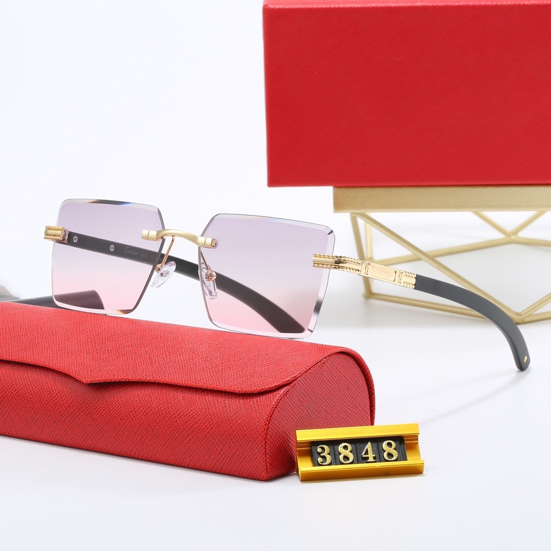 New Sunglasses Fashion Women's Square Polarized Face Highlighting Small Advanced Sunshade Glasses_voghion.com