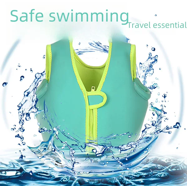 New solid color Oxford cloth foam life jacket flood control drifting vest outdoor swimming training equipment wholesale