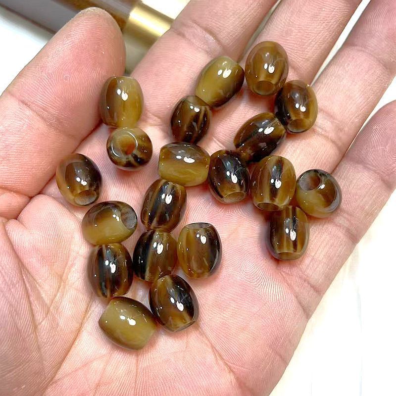 11*13mm鼓形树脂桶珠串珠DIY串珠服装辅料鞋扣泳衣串珠手链头绳珠|undefined