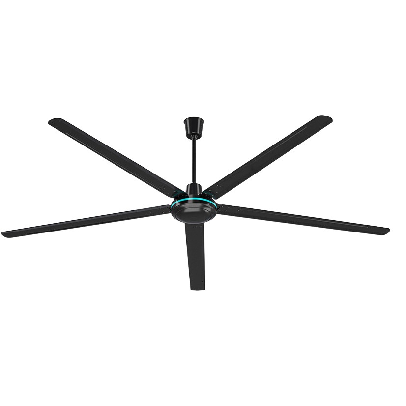 Ventilador de techo de buey viento grande 100 pulgadas Comercio exterior Super gran motor de cobre puro 2,5 m ventilador eléctrico industrial de alta potencia
