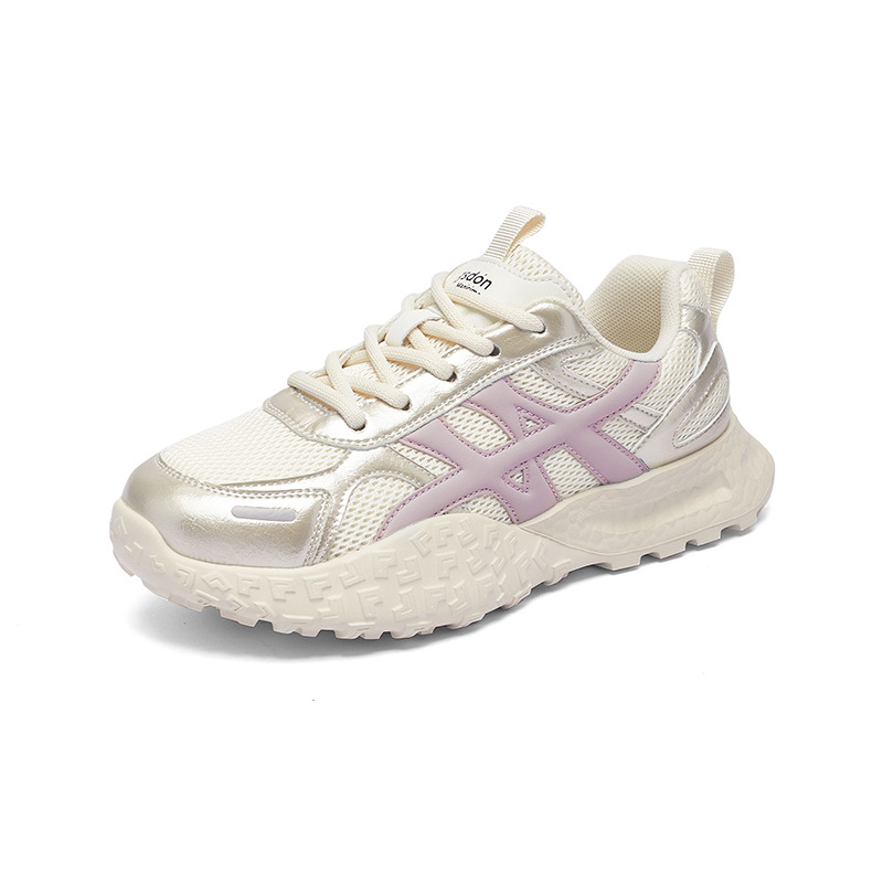Augu Lion Dengde zapatos de entrenamiento para mujeres 2025, nuevo estilo de moda de otoño, zapatos de suela gruesa, zapatos deportivos casuales ligeros