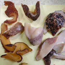 响螺干货足干响螺片煲汤淡干香螺肉500g天然螺条大鲍螺块批发代发