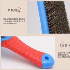 Wenwan brush plate string nano bristle brush walnut hard bristle brush super hard cleaning tool combination set brush string