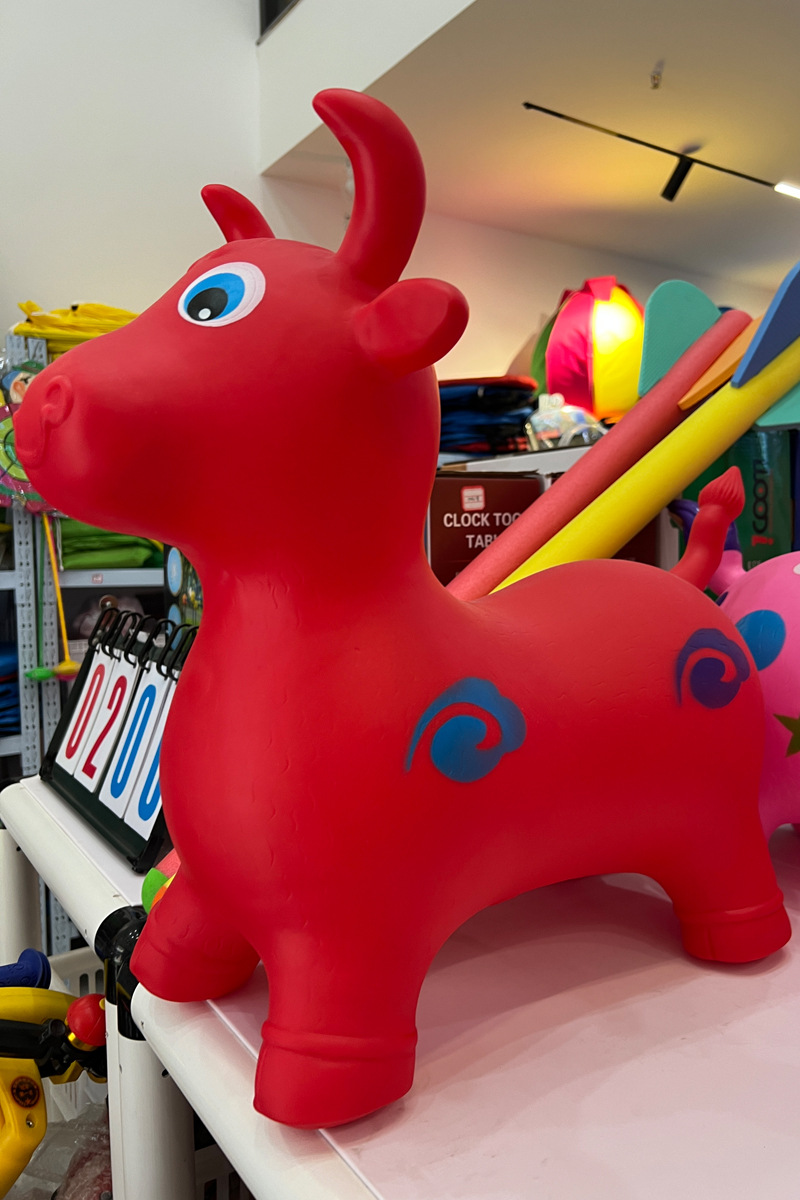 Jardín de infantes de caballo de salto Juguetes de equilibrio de caballo de salto Balón infláble Fuerte traviesos Niños Caballo de balance M