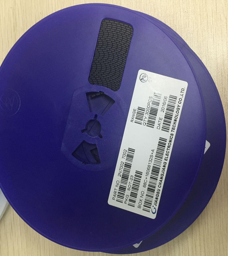 贴片场效应三极管 2N7002 丝印702/7002 MMBT7002  N沟道MOS管