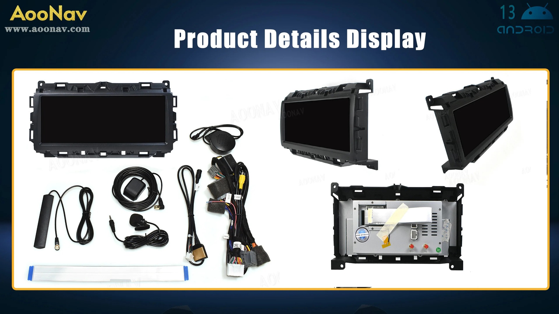 10.25 Car Radio Suitable for Jaguar Xf Xfl 2016-2019 Modified Large-Screen Carplay Navigation System