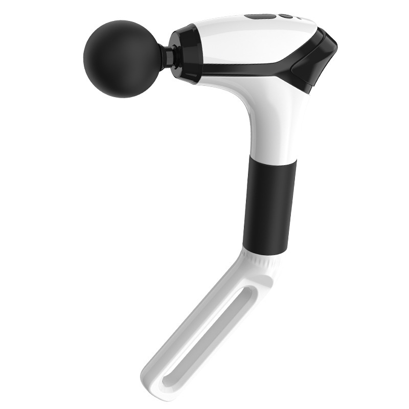 クロスボーダーエルボ筋膜ガン多機能筋肉頚椎マッサージャー腰背中振動ロングハンドル電気マッサージガン|undefined