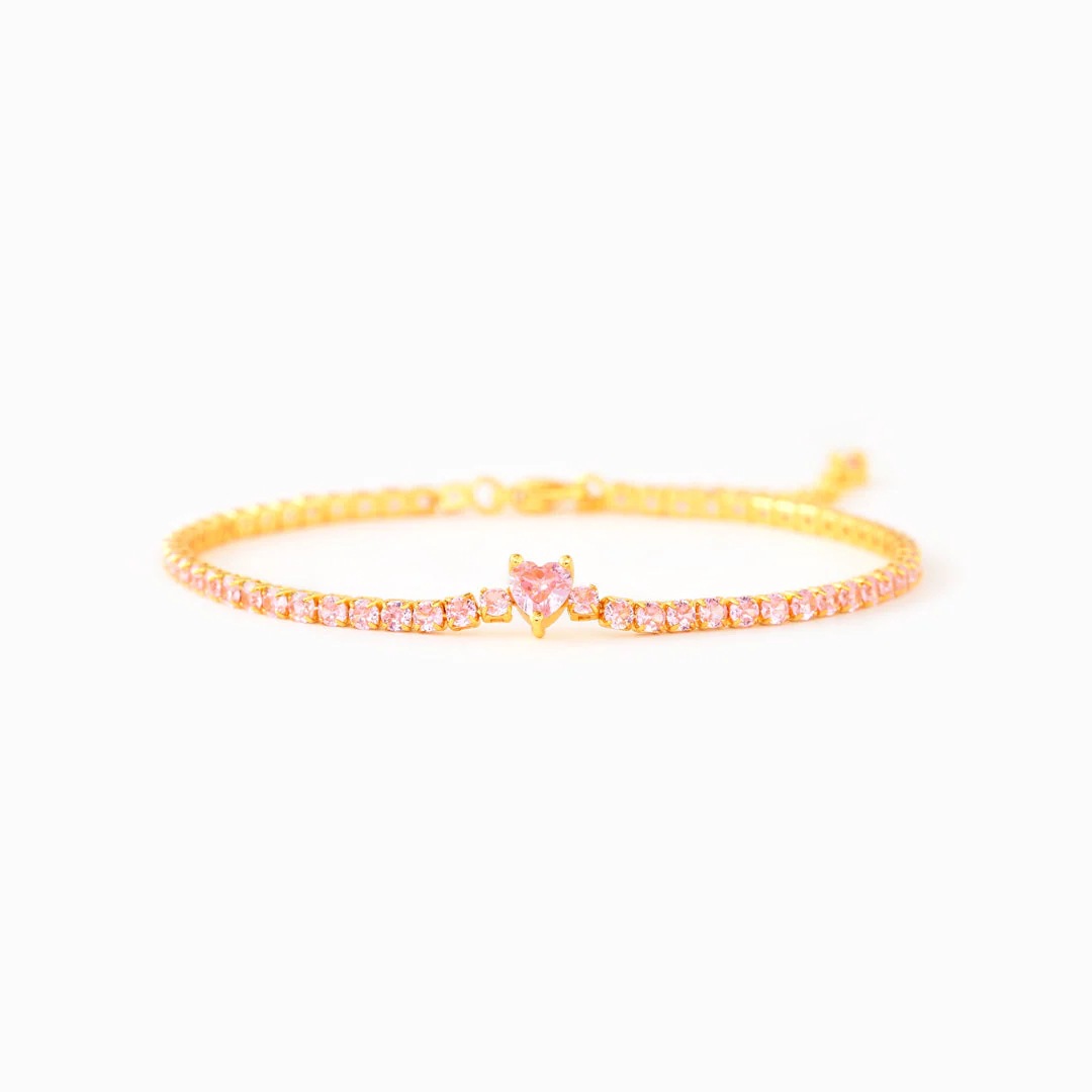 6g Weight Zircon Inlay Material Bracelets Classification 925 sterling silver Chain Material Tennis Chain Chain Type 925 Sterling Silver Tennis Chain Bracelets Elegant Simple Style