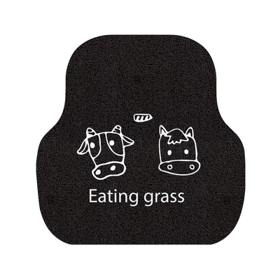 Universal Foot Pad, Wire Loop Universal Floor Mat for - line-cow-horse-rear-floor-mats