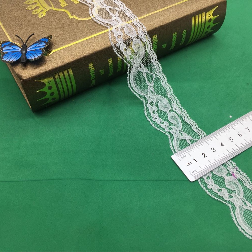 福建蕾丝花边无弹蕾丝花边厂家直销长期现货供应734#宽度3.5CM