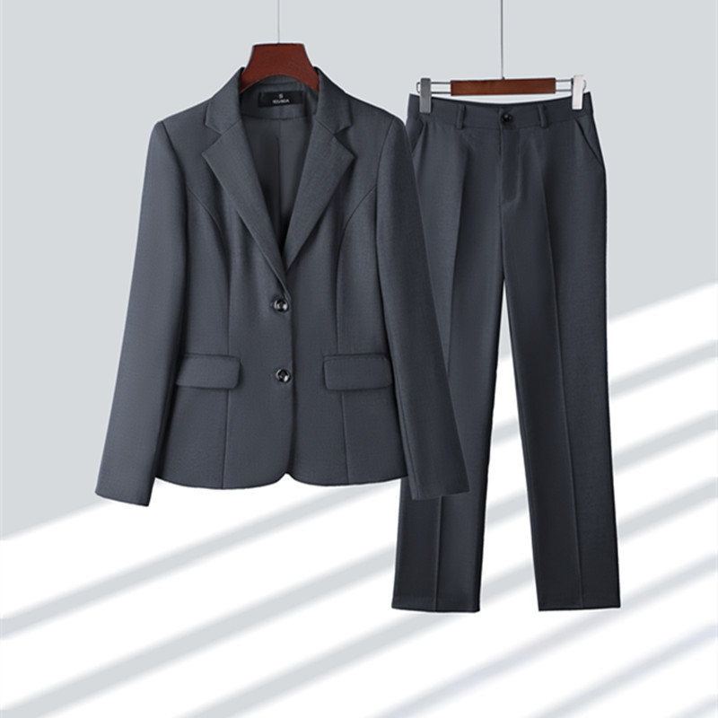 Big Brand Business Dress Interview Dress Women's High-end Work Clothes Suit Business Jacket Women OL suit Spring and Autumn