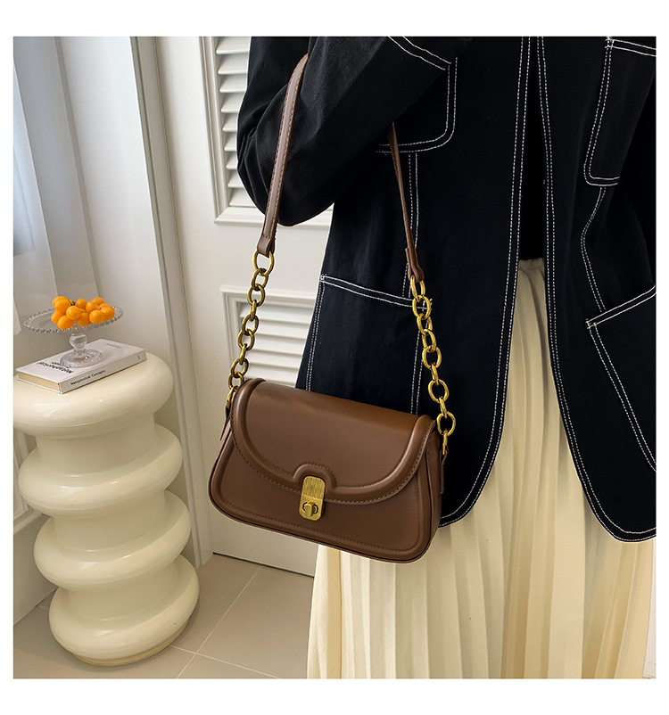 Women's Crossbody Bag Retro Shoulder Bag Small Versatile Handbag_voghion.com