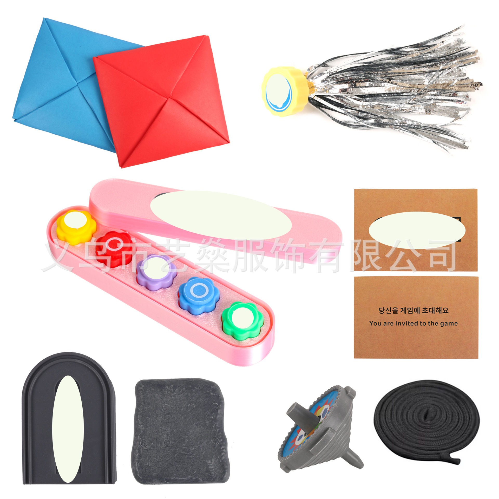 [핑크 롱 플레이트] 세트