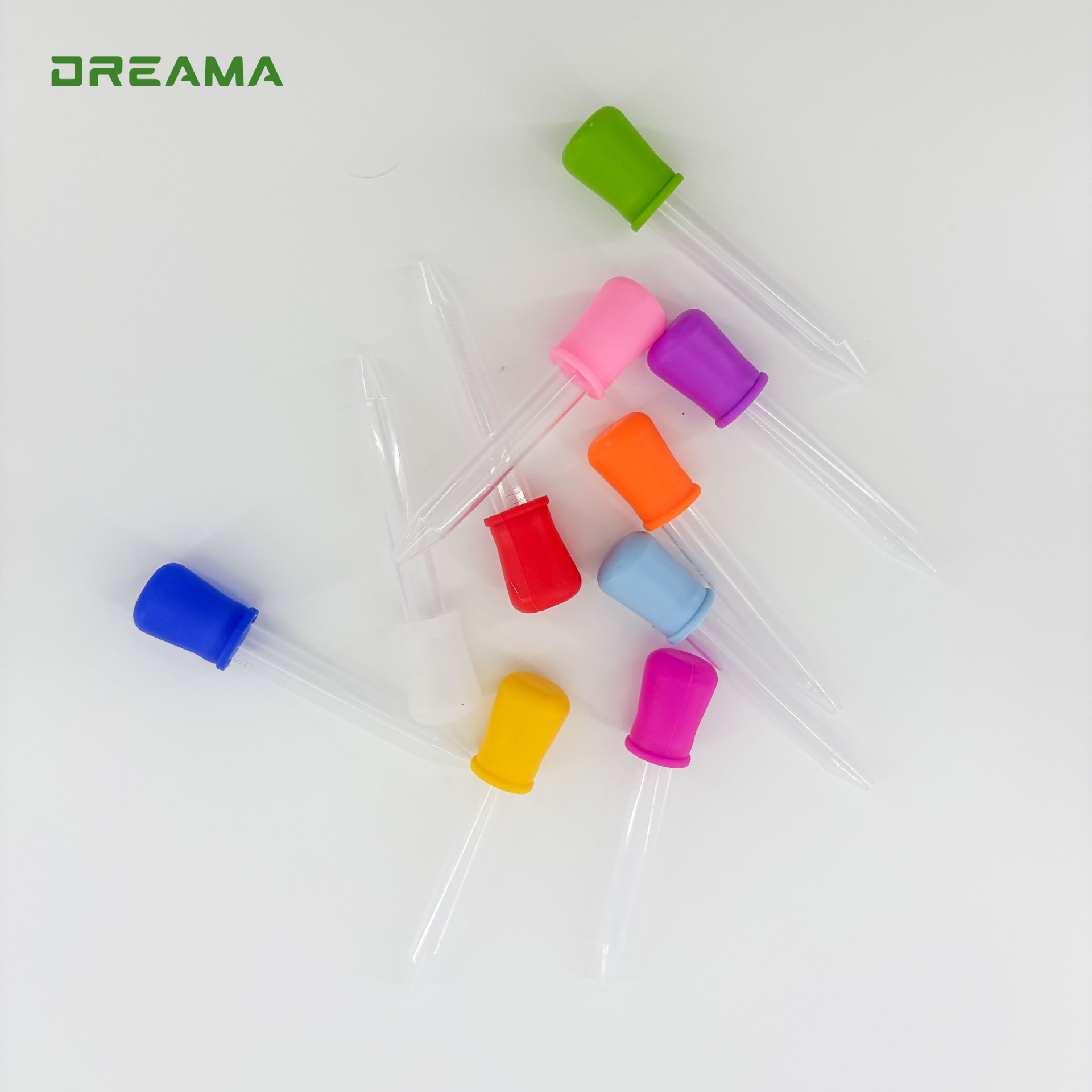 Silicone Dropper Medicine Feeder 5ml with Scale, Anti-Choking Water Feeder for Babies, Pet Medicine Feeding Tool, Rubber Tip Dropper