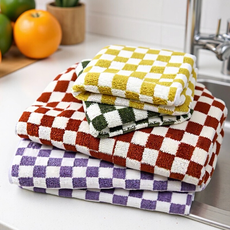 Coral Velvet Checkerboard Bath Towel Wholesale Beauty Salon Large Adult Bath Towel Absorbent Gift Cross-Border Foreign Trade Beach Towel Coral Velvet Checkerboard Bath Towel Wholesale Beauty Salon Large Adult Bath Towel Absorbent Gift Cross-Border Foreign Trade Beach Towel
