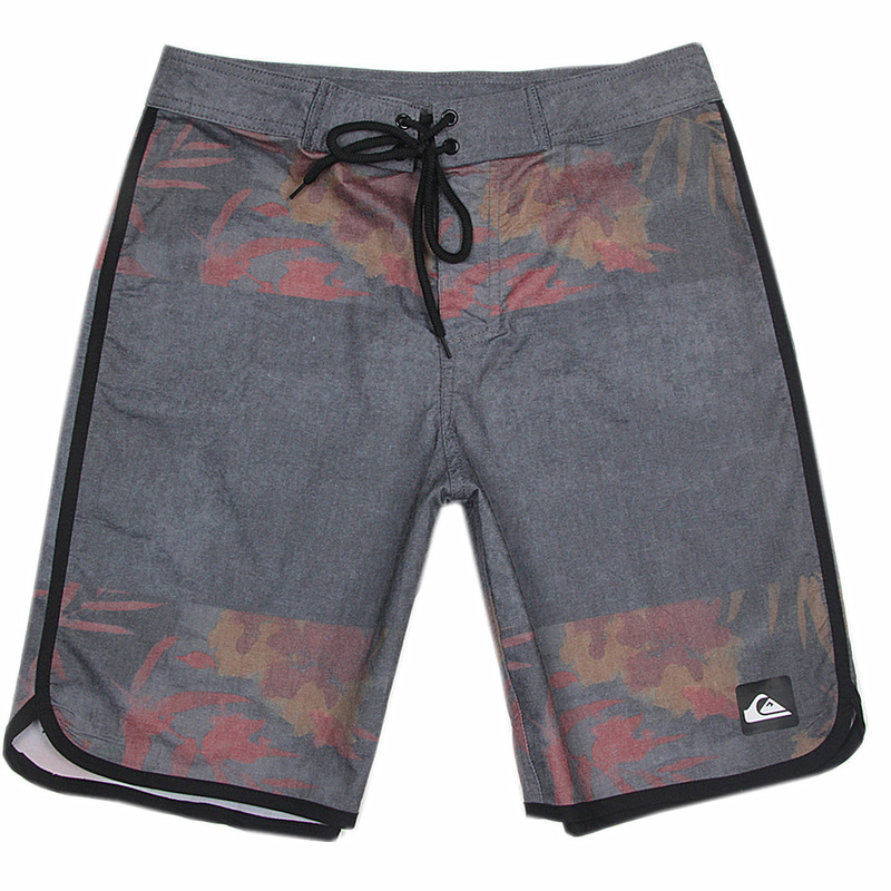 Quiksilver Summer Beach Pants Men's Sweatable Swimming Trunks Stretch Quick-Dry Surfing Plus Size Casual Shorts