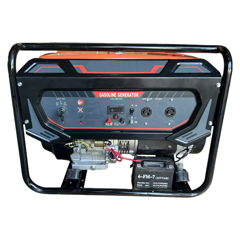Gasoline generator 3KW5KW6KW220V European standard 110V American standard hand start/electric start small portable type