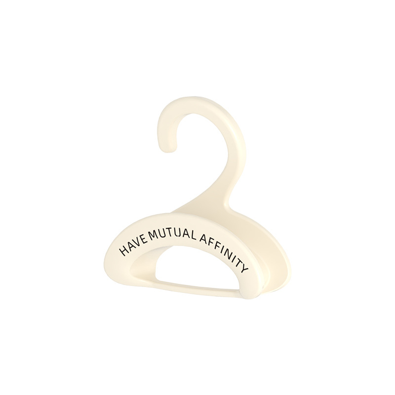 Bolsa de perchero apilable gancho de almacenamiento de armario artefacto bolsa sin costuras rack bufanda de seda lazo arco rack