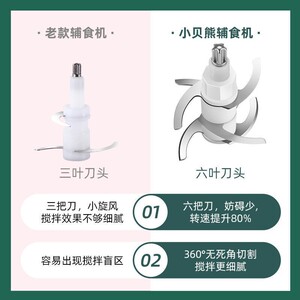 小贝熊辅食机婴儿宝宝辅食工具套装研磨打泥神器多功能辅食料理机