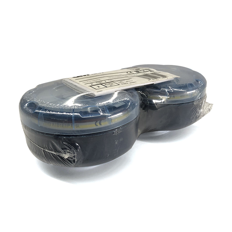 3M 丘比特A1B1E1P3滤盒防护有机/无机/酸性气体/颗粒物 456-18-25