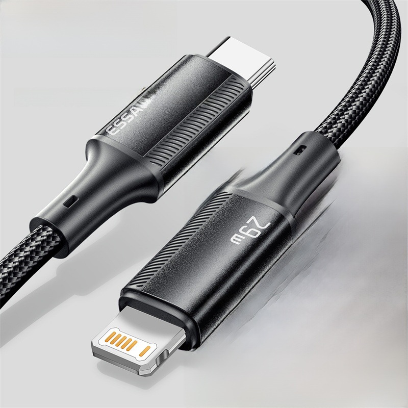 ESSAGER佳简系列C-L29W数据线PD快充充电线适用苹果14手机平板等