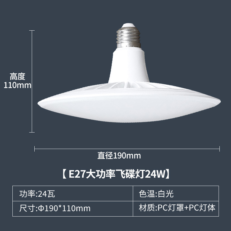 FSL Foshan iluminación LED platillo volador lámpara E27 bombilla de tornillo de alta potencia luminosa luz de techo de ahorro de energía