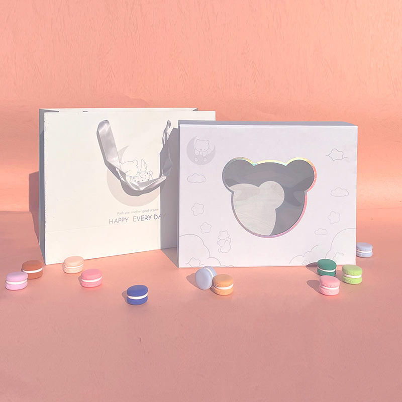 定做外贸一片式折叠翻盖礼盒包装盒服装高档礼品盒空盒子硬纸盒