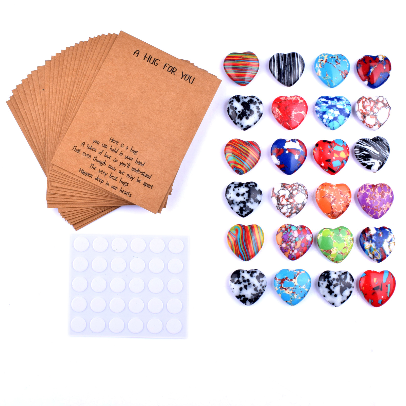 2cm 러브스톤 카드세트(24개입)