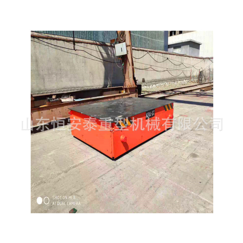 低压轨道运输车电动转运平车厂区蓄电池遥控无轨搬运车升降地平车