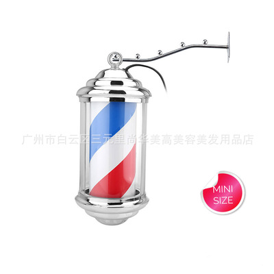 Европейский стиль Courtyard Retro Led Hairdressing Shop Gallery Roman Palace Lantern Lantern Lantern Parber Pole