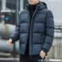 男士连帽秋冬保暖棉衣