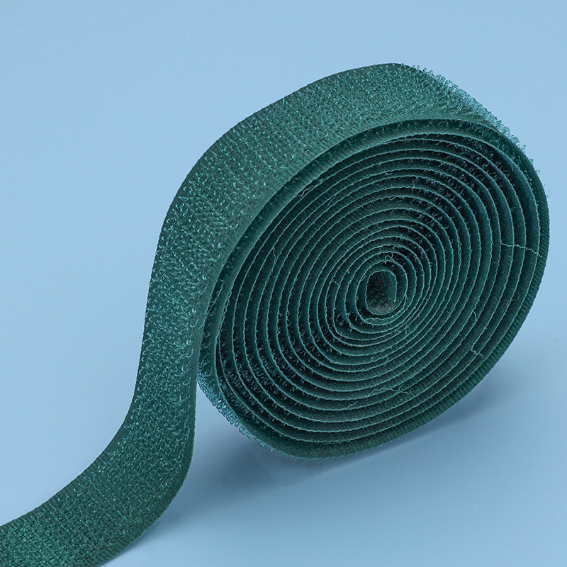 Velcro de color al por mayor 2cm de ancho gancho texturizado sin adhesivo de espalda pegatina madre ropa de bebé zapatos y sombreros pegados hebilla