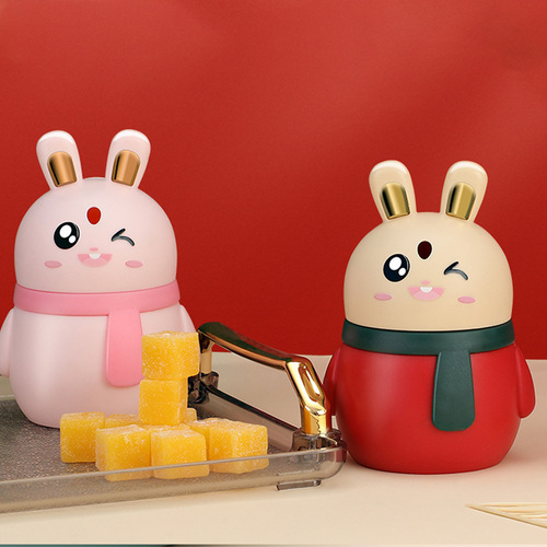 Automatic Pop-up High-End Household Creative Can Business Cute Cartoon Plastic Toothpick Box