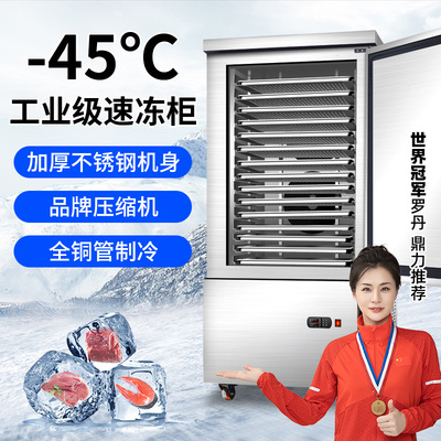 定制商用速冻机低温急速冷柜海参饺子急冻柜包子零下45度速冻柜|ru