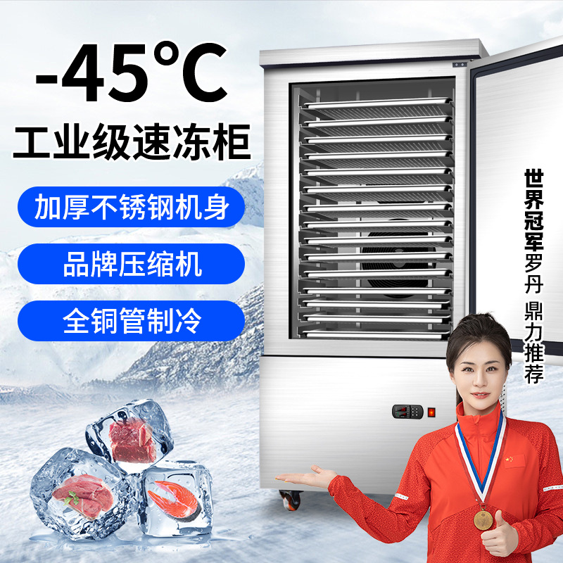 定制商用速冻机低温急速冷柜海参饺子急冻柜包子零下45度速冻柜|ru