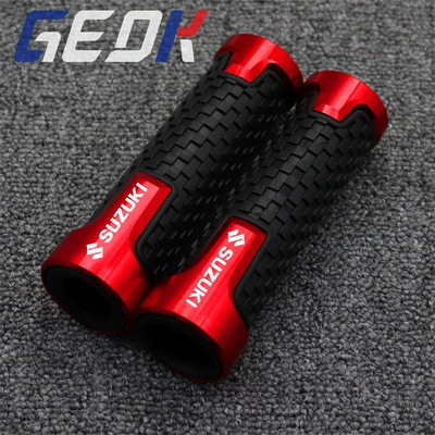 Suitable for Suzuki Gsx250R Gw250Sf Dl250 Gsx250 Modified Handlebar Cover Handlebar Glue Throttle (Motorcycle Handle Cover) - standard-red-handle-cover