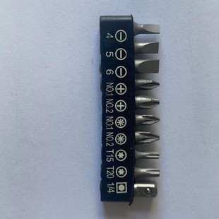 10PC Screwdriver Bit Set Sleeve