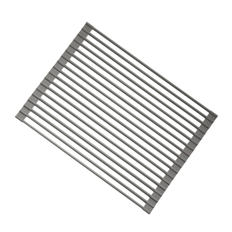 43*33cm 18개의 원형 튜브-진한 회색