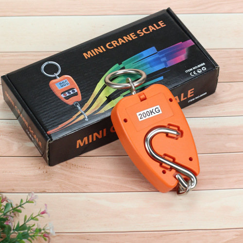 Precision electronic scale 200kg commercial portable scale food scale crane scale household small electronic hook weighing scale