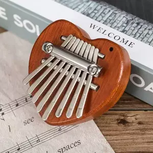 Маленькая подвеска из натурального дерева, портативные музыкальные инструменты для начинающих, подарок на день рождения