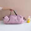 Japanese fashion One shoulder fast Foldable supermarket Shopping bag Portable Storage bag capacity Spring Rolls Travelling bag