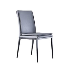 意式极简餐椅北欧设计师椅子现代简约家用餐椅高档酒店餐厅洽谈椅