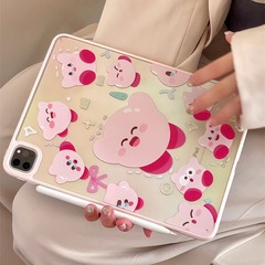 粉色可愛卡通適用蘋果iPad保護套2021平板外殼11英寸air4創意10.5