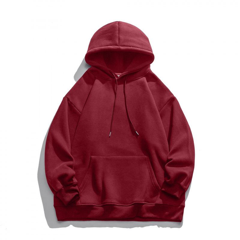 Zhongshan suéter hombre americano pesado chaqueta casual suelta pareja hoodie primavera y otoño abrigo de algodón WY9 image 12