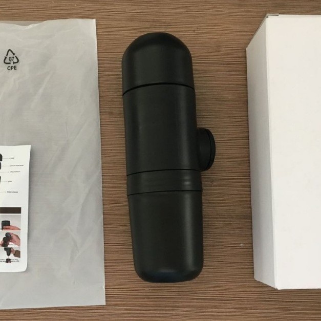 Máquina de café portátil de productos explosivos transfronterizos, taza de café todo en uno de viaje de oficina italiana estadounidense