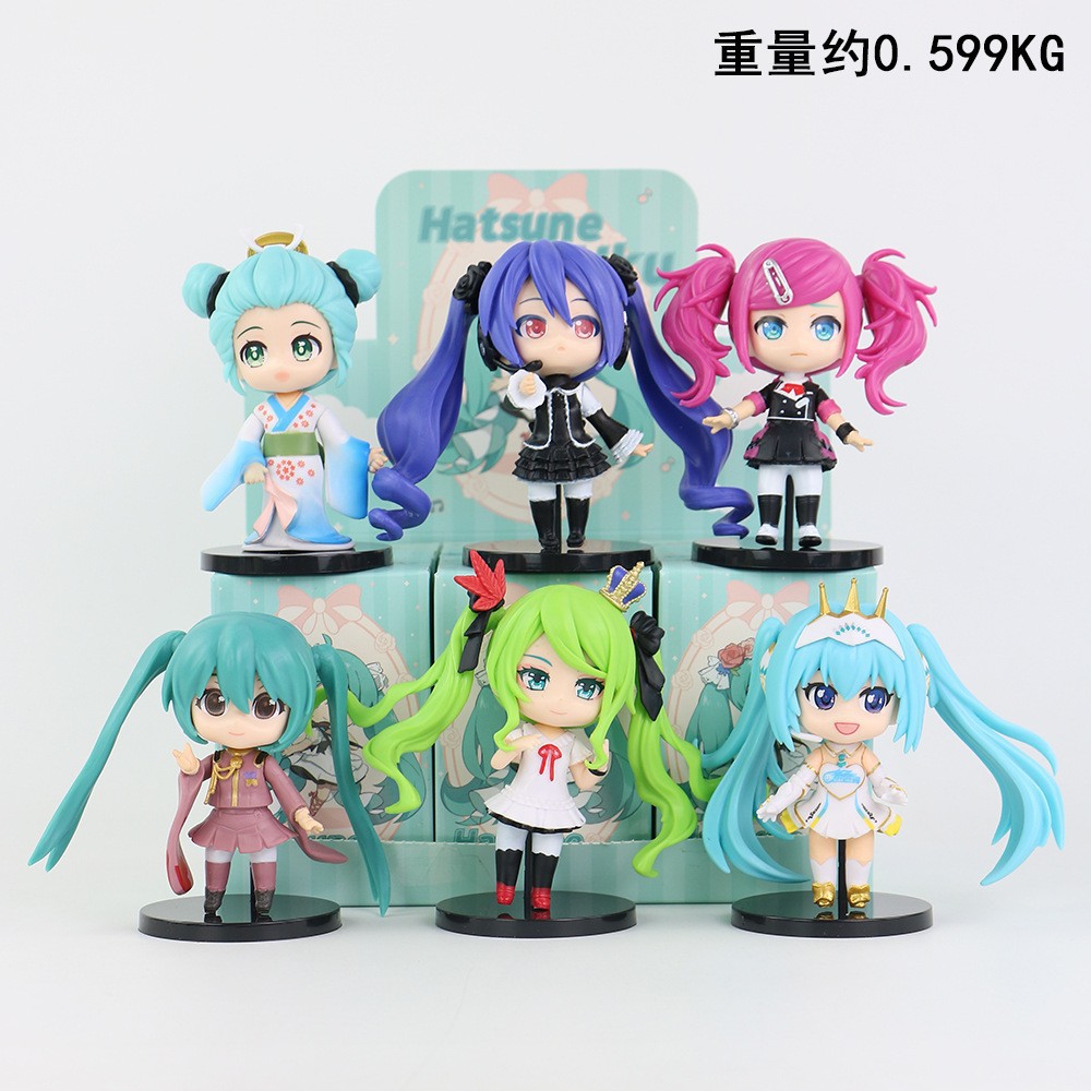 Serie de belleza de la serie Q 3 generación 4 generación 6 muñecas de la caja del automóvil de la serie de belleza de la serie Q mano al por mayor