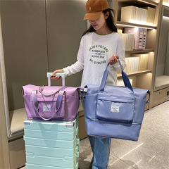 旅行包摺疊防水大容量行李袋多功能學生手提收納包游泳瑜伽健身包