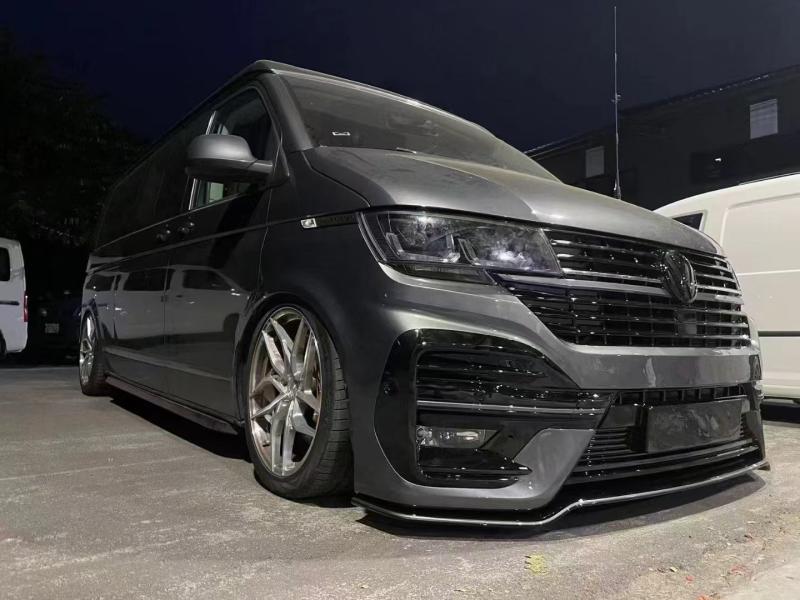 Suitable for Volkswagen Caravelle Multivan T6 T6.1 Abt Overseas R Version Wide Body Kit Front Lip Rear Lip Side Skirts