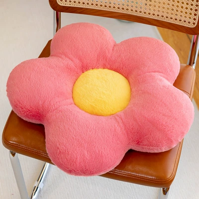 Cushion Car Backrest Bay Window | Oyuncaq yastıqlar - dark-pink-rabbit-plush-does-not-shed-35cm018kg